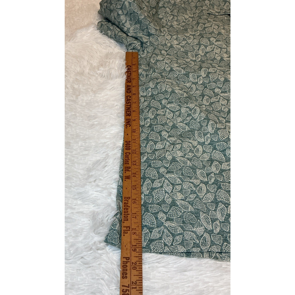 LL Bean Traditional Fit Men’s Xl Reg Button Down Short Sleeve 100% Cotton Shirt - Picture 5 of 8